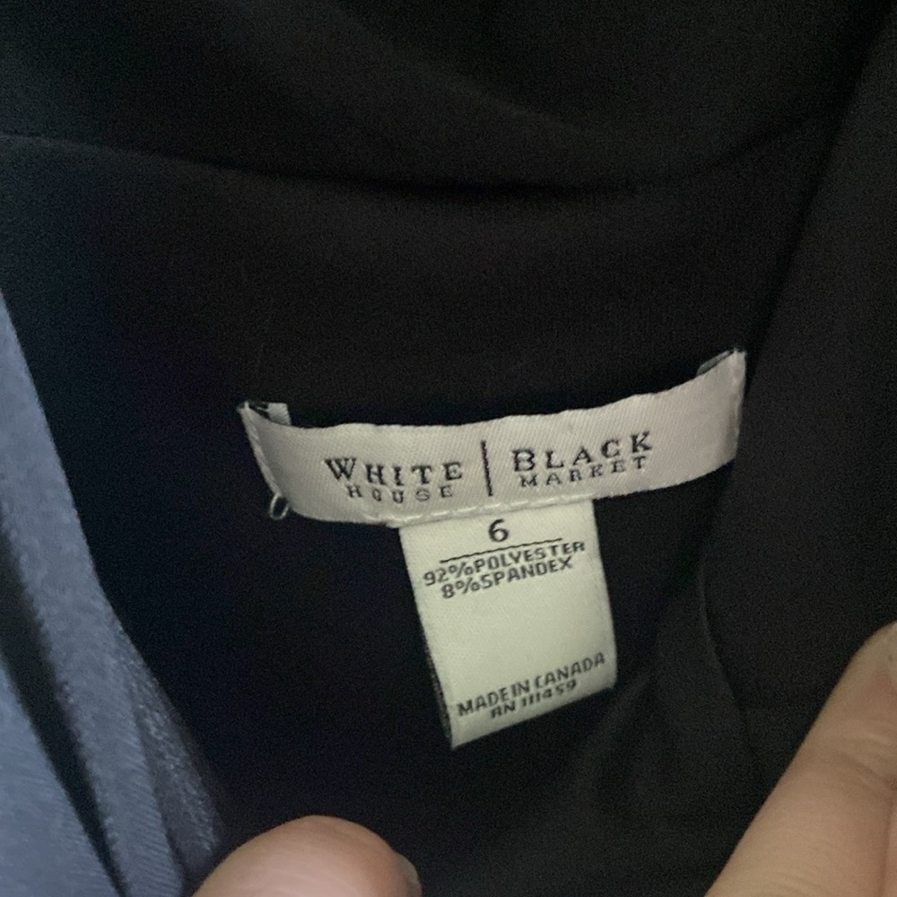 White House black market size 6 little black dress - Picture 4 of 5